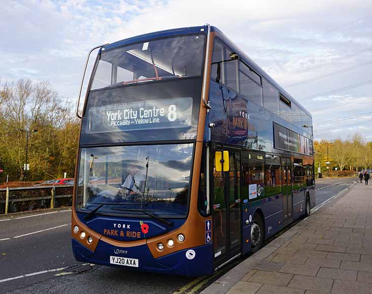 First York Optare Metrodecker EV 39503